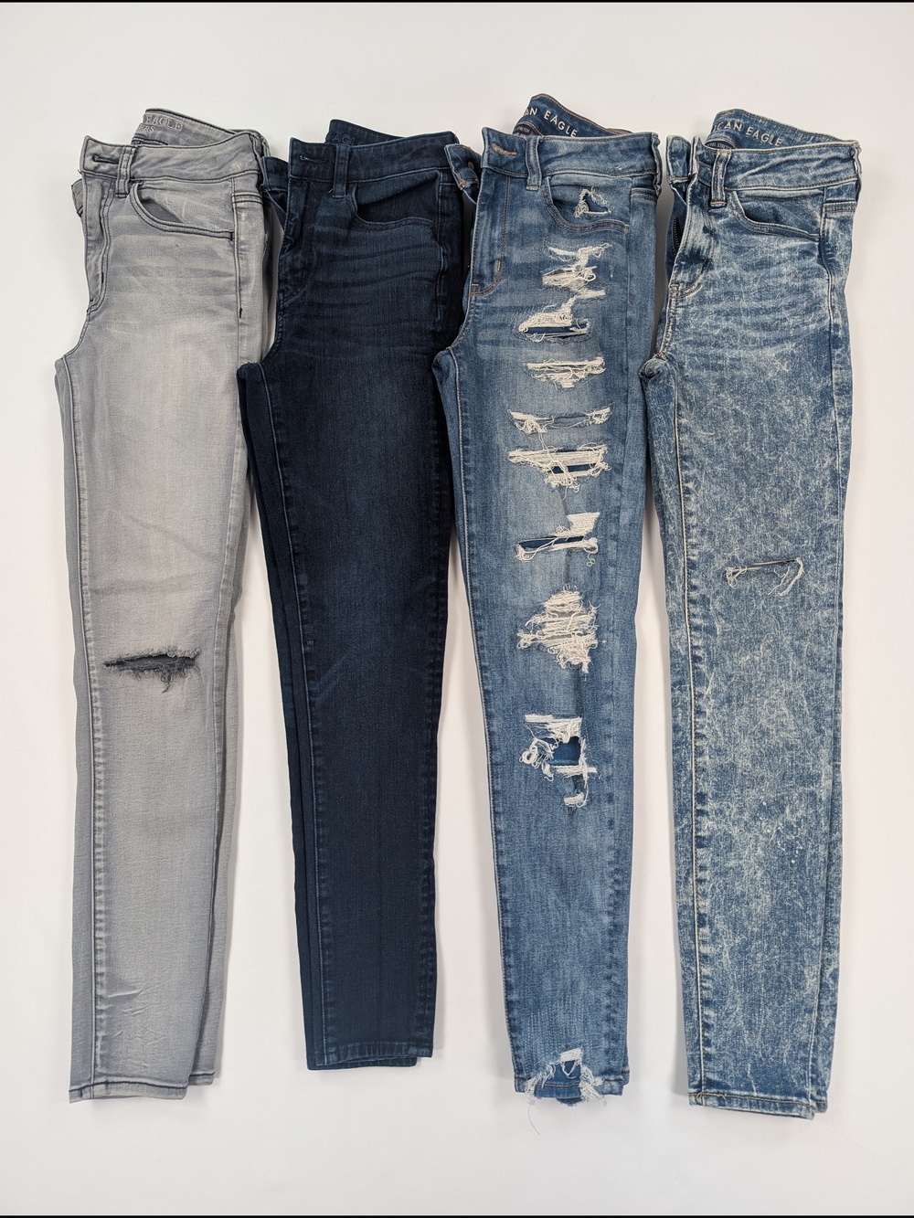 American Eagle High Rise Jeggings Lot - 4 Pair